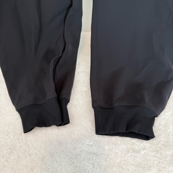 Lululemon On The Fly 28”Luxtreme Ribbed Jogger Pants Black Size 10 - Picture 6 of 13